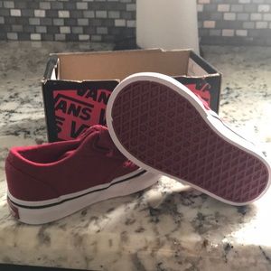 Boys Vans canvas shoes toddler size 5